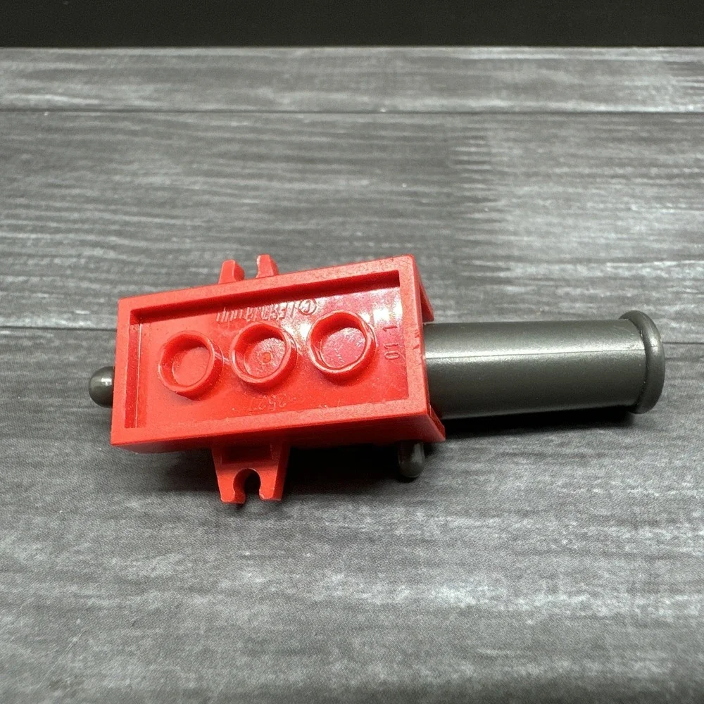 LEGO Cannon Project Launcher Gray‎ Handle Red Base Pirate